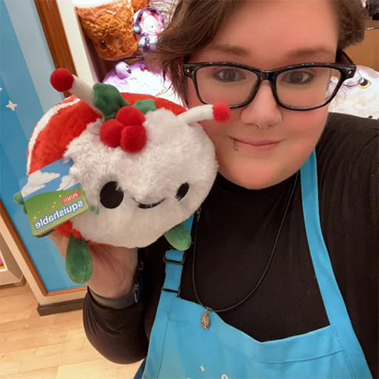 Mini Squishable Candy Cane Caterpillar