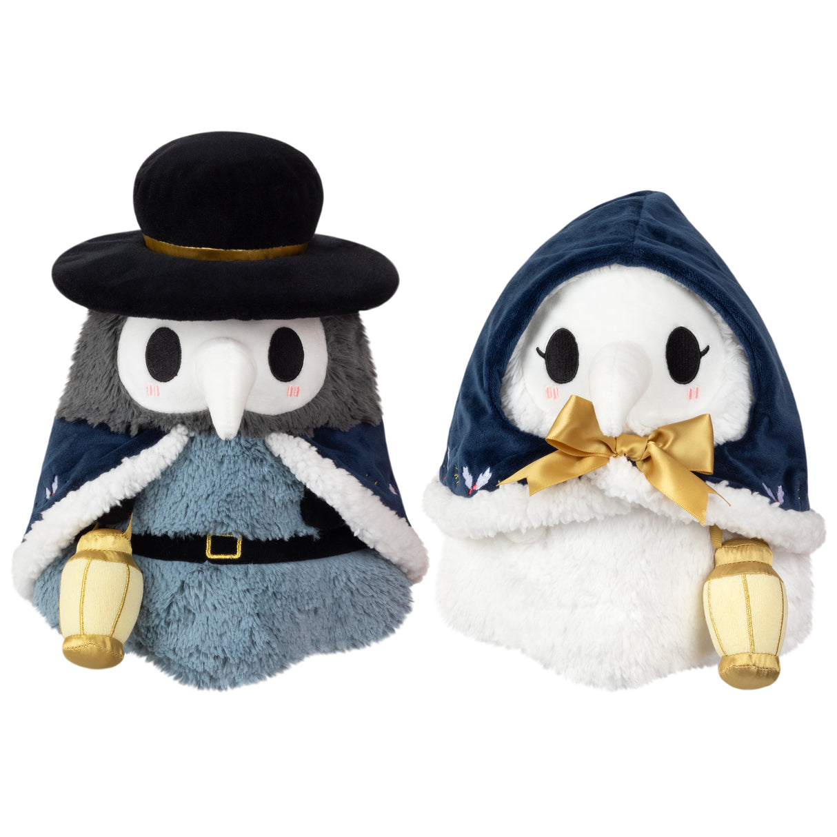 Mini Squishable Frosty Plague Doctor Duo