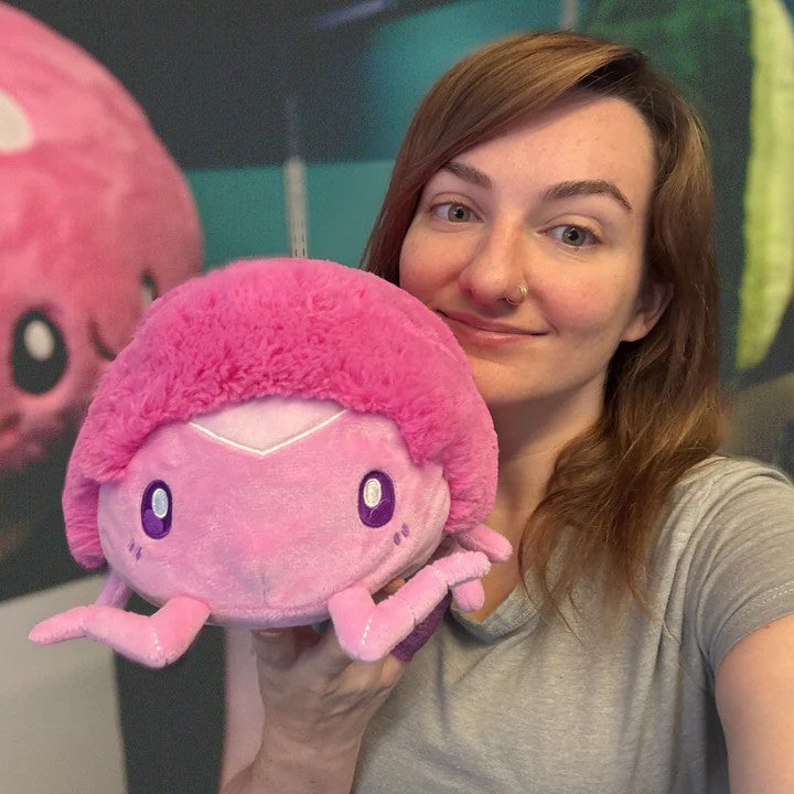 Mini Squishable Pink Pillbug Rollie Pollie