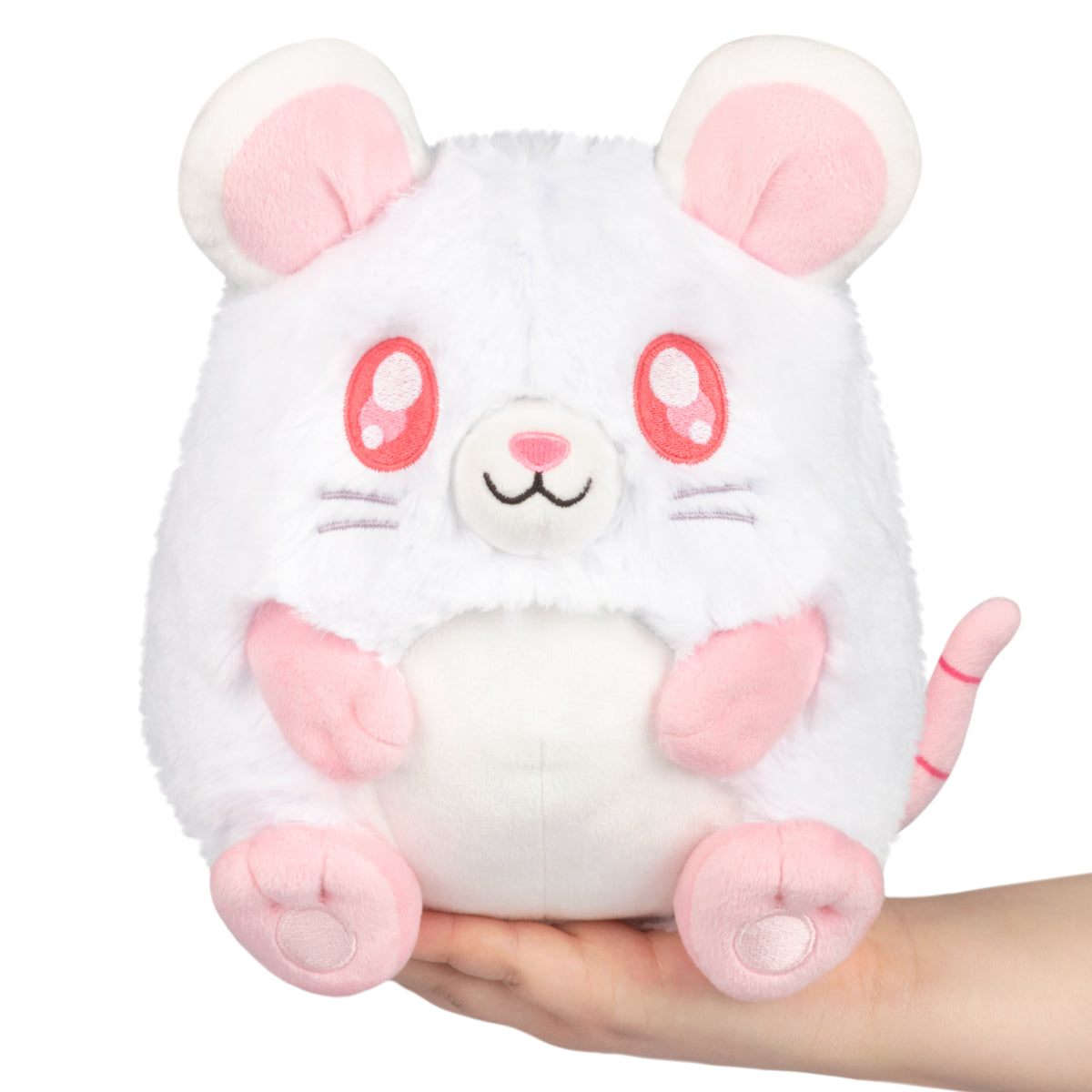 Mini Squishable White Rat