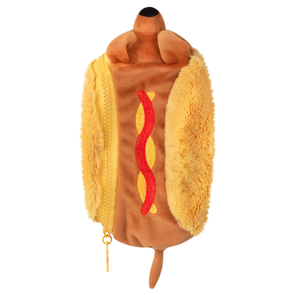 Dachshund Hot Dog Plush Pouch