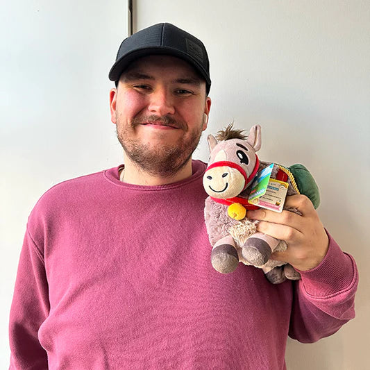 Mini Squishable Festive Donkey