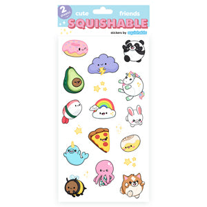 Squishable Friends Sticker Set