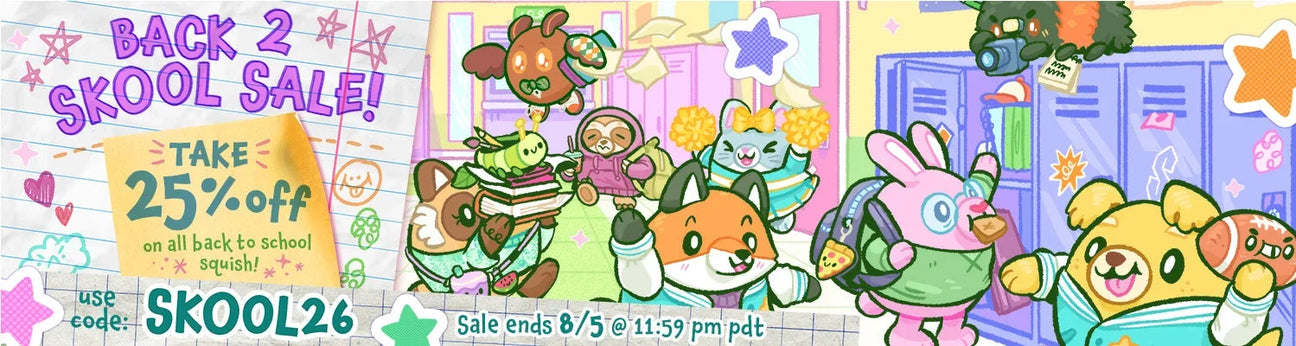 Back to School Sale!