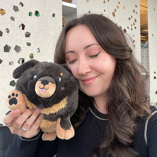 Mini Squishable Fluffy Dachshund