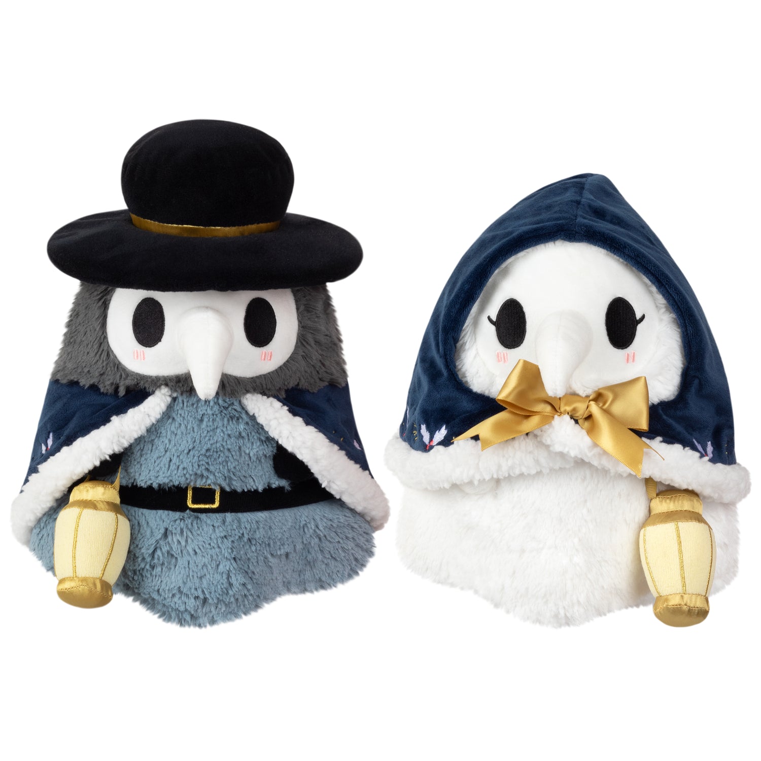 Mini Squishable Frosty Plague Doctor Duo