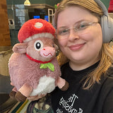 Mini Squishable Mushroom Cow