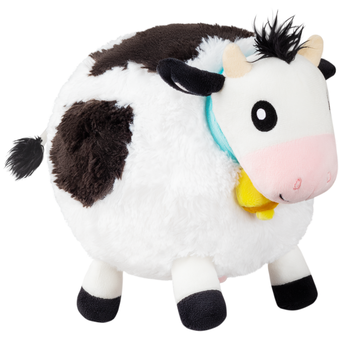 Mini Squishable Black & White Cow