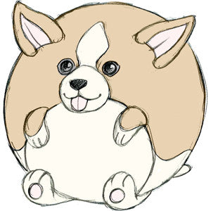 Mini Squishable Corgi